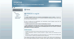 Desktop Screenshot of iferiss.org