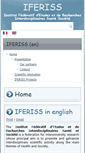 Mobile Screenshot of iferiss.org